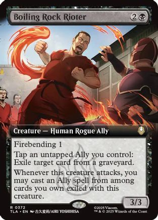 Boiling Rock Rioter (Extended Art) - Avatar: The Last Airbender