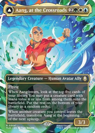 Aang, at the Crossroads (Borderless) - Avatar: The Last Airbender