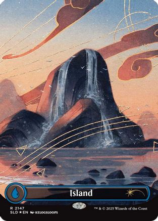 Island (2147) [Secret Lair Drop Series] Foil