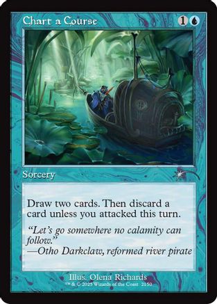 Chart a Course (Retro Frame) [Secret Lair Drop Series]