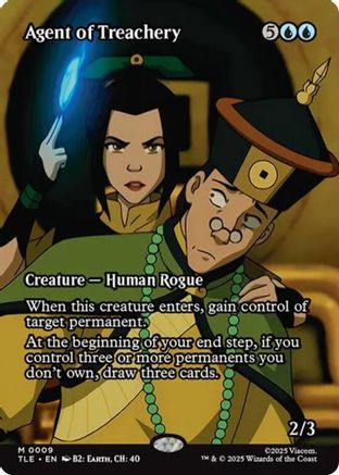 Agent of Treachery (Borderless) - Avatar: The Last Airbender: Eternal-Legal