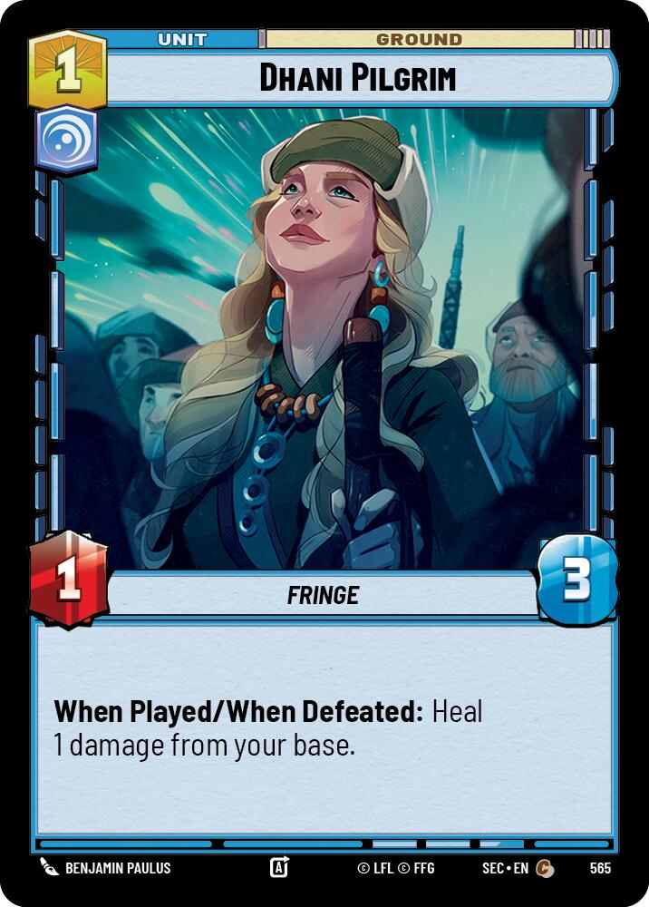 Dhani Pilgrim (565) (Foil) (565) [Secrets of Power]