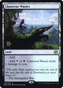 Llanowar Wastes [The Brothers' War Prerelease Promos]