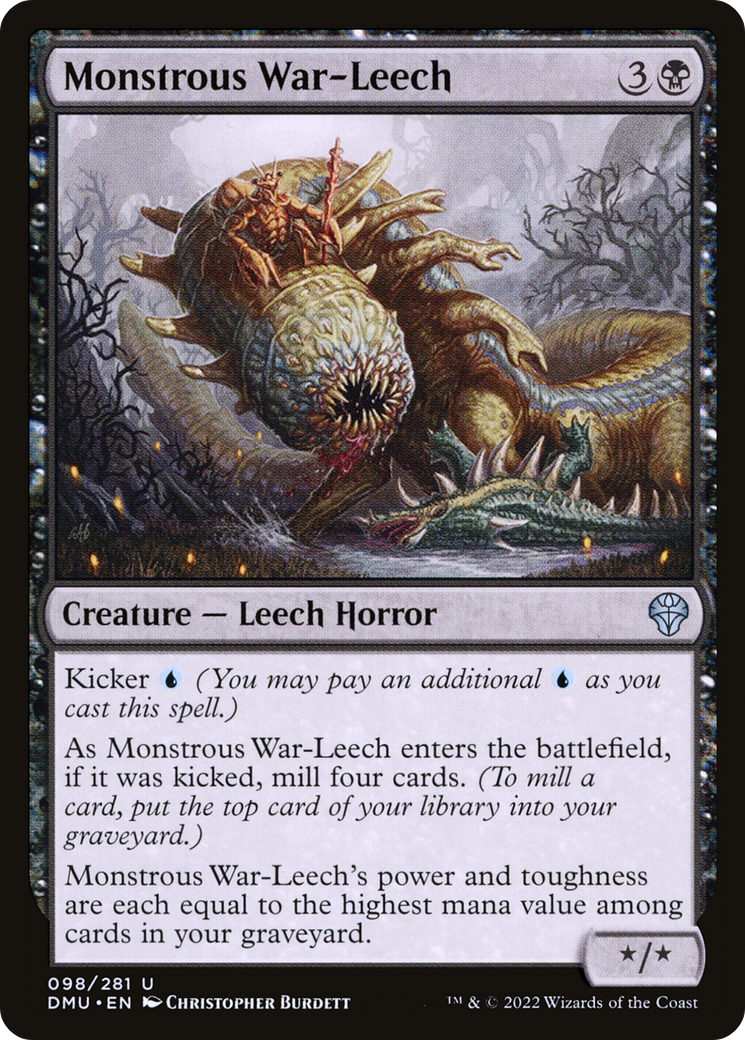 Monstrous War-Leech - [Dominaria United]