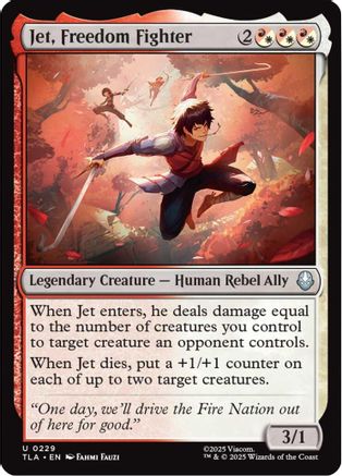 Jet, Freedom Fighter [Avatar: The Last Airbender]