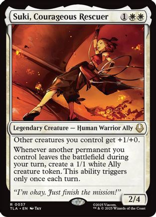 Suki, Courageous Rescuer - [Avatar: The Last Airbender]