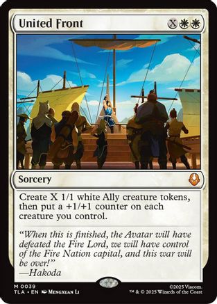 United Front [Avatar: The Last Airbender]