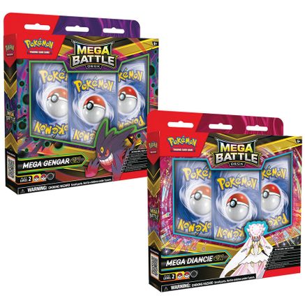 Mega Battle Deck: Mega Gengar ex/Mega Diancie ex [Set of 2]