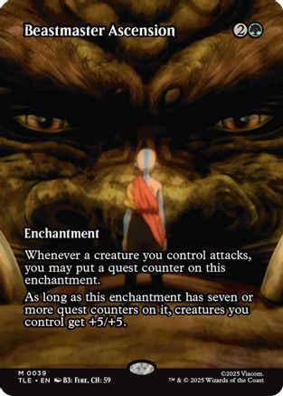 Beastmaster Ascension (Borderless) - Avatar: The Last Airbender: Eternal-Legal
