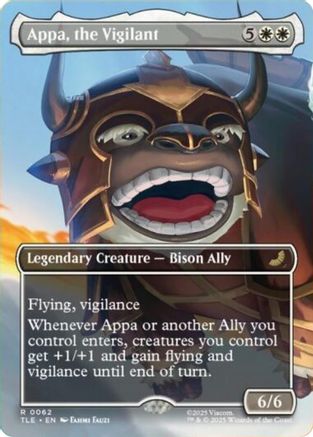 Appa, the Vigilant (Borderless) - [Avatar: The Last Airbender: Eternal-Legal]