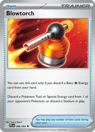Blowtorch 086/094 [ME02 Phantasmal Flames]