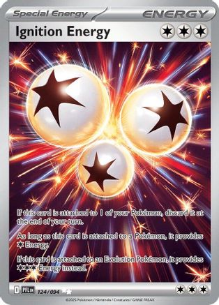 Ignition Energy 124 [ME02 Phantasmal Flames]  - Holofoil