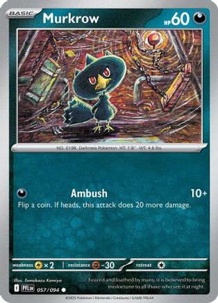 Murkrow 057 [ME02 Phantasmal Flames]
