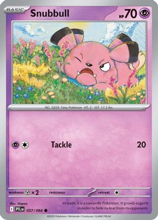 Snubbull 037 [ME02 Phantasmal Flames]