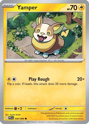 Yamper 030/094 [ME02 Phantasmal Flames]
