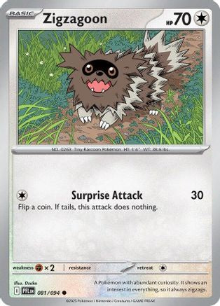 Zigzagoon 081 [ME02 Phantasmal Flames]