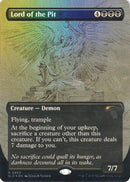 Lord of the Pit (Sketch Showcase) (Rainbow Foil) [Secret Lair Drop Series] Foil