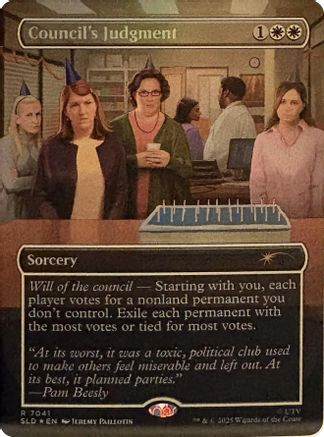 Council's Judgment (7041) [Secret Lair Drop Series] Foil