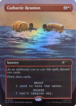 Cathartic Reunion (7045) (Rainbow Foil) - Secret Lair Drop Series Foil