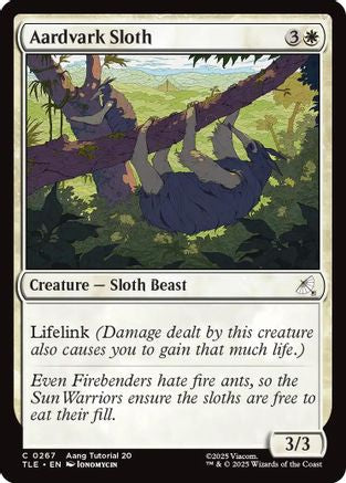 Aardvark Sloth - Avatar: The Last Airbender: Eternal-Legal