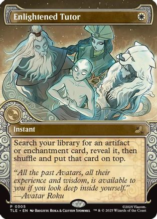 Enlightened Tutor (Showcase) [Avatar: The Last Airbender: Eternal-Legal]