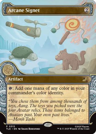 Arcane Signet (Showcase) - Avatar: The Last Airbender: Eternal-Legal