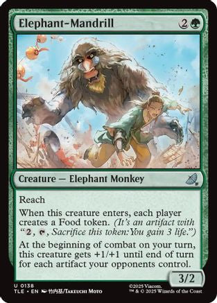 Elephant-Mandrill - Avatar: The Last Airbender: Eternal-Legal