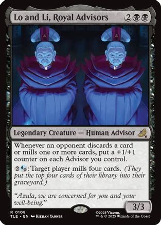 Lo and Li, Royal Advisors - [Avatar: The Last Airbender: Eternal-Legal]