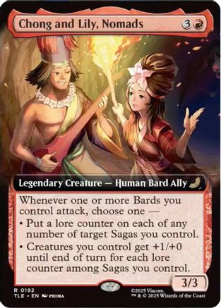 Chong and Lily, Nomads (Extended Art) - Avatar: The Last Airbender: Eternal-Legal