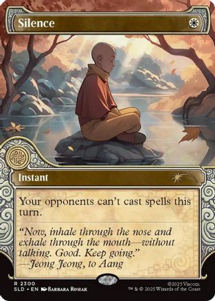 Silence (2300) [Secret Lair Drop Series]