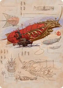Phoenix Fleet Airship Art Card [Avatar: The Last Airbender Art Series]