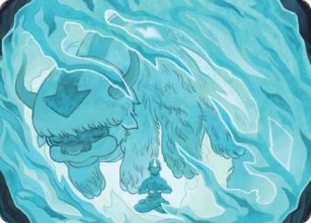 Aang's Iceberg 2 Art Card [Art Series: Avatar: The Last Airbender]