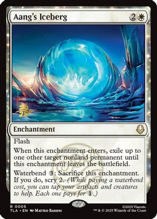 Aang's Iceberg - Prerelease Cards Foil