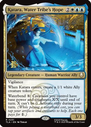 Katara, Water Tribe's Hope - [Prerelease Cards] Foil