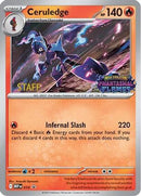 Ceruledge (014) (Prerelease) (Staff) [Mega Evolution Promo]