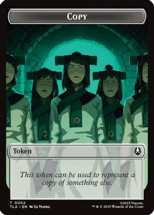 Copy (0002) // Soldier (0011) Double-Sided Token [Avatar: The Last Airbender]
