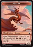 Dragon // Food (0019) Double-Sided Token [Avatar: The Last Airbender]