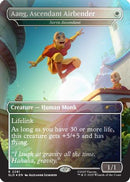Aang, Ascendant Airbender - Serra Ascendant (Rainbow Foil) - Secret Lair Drop Series Foil