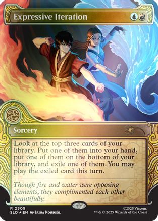 Expressive Iteration (Rainbow Foil) [Secret Lair Drop Series] Foil