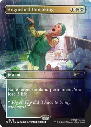 Anguished Unmaking (2298) (Rainbow Foil) [Secret Lair Drop Series] Foil