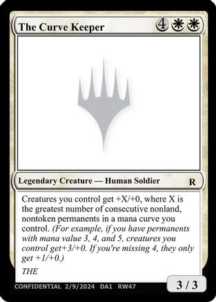 The Curve Keeper [Unknown Event]