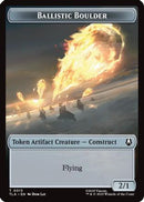 Ballistic Boulder // Food (0019) Double-Sided Token [Avatar: The Last Airbender Tokens]