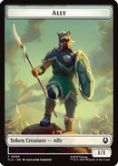 Ally (0005) // Soldier (0002) Double-Sided Token - Avatar: The Last Airbender