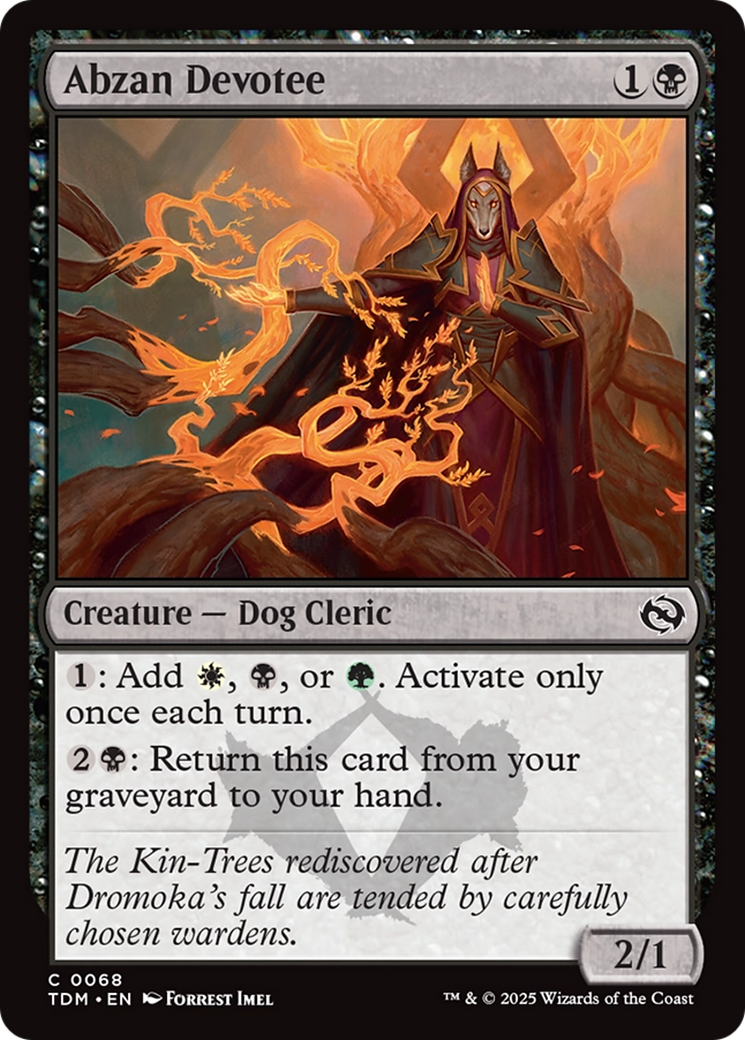 Abzan Devotee - Tarkir: Dragonstorm
