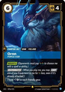 Ornn - Forge God (Alternate Art) (085a/221) - Spiritforged Foil