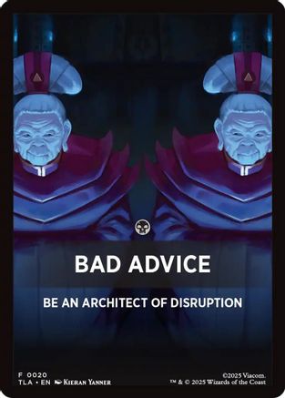 Bad Advice Theme Card - Avatar: The Last Airbender