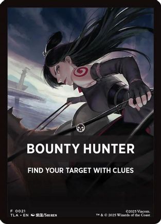 Bounty Hunter Theme Card - Avatar: The Last Airbender