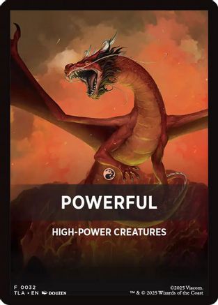 Powerful Theme Card - [Avatar: The Last Airbender]