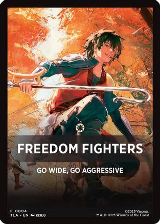 Freedom Fighters Theme Card [Avatar: The Last Airbender]