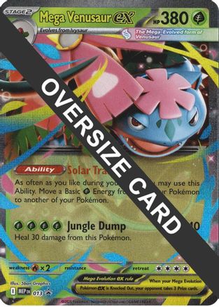 Mega Venusaur ex 013 [Jumbo Cards]  - Holofoil